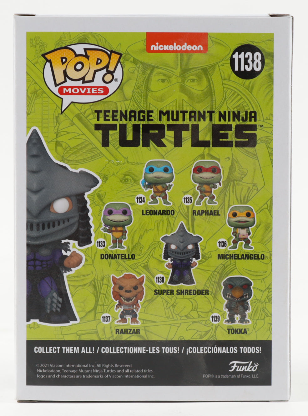 Kevin Eastman Signed "Teenage Mutant Ninja Turtles" #1138 Super Shredder Funko Pop!