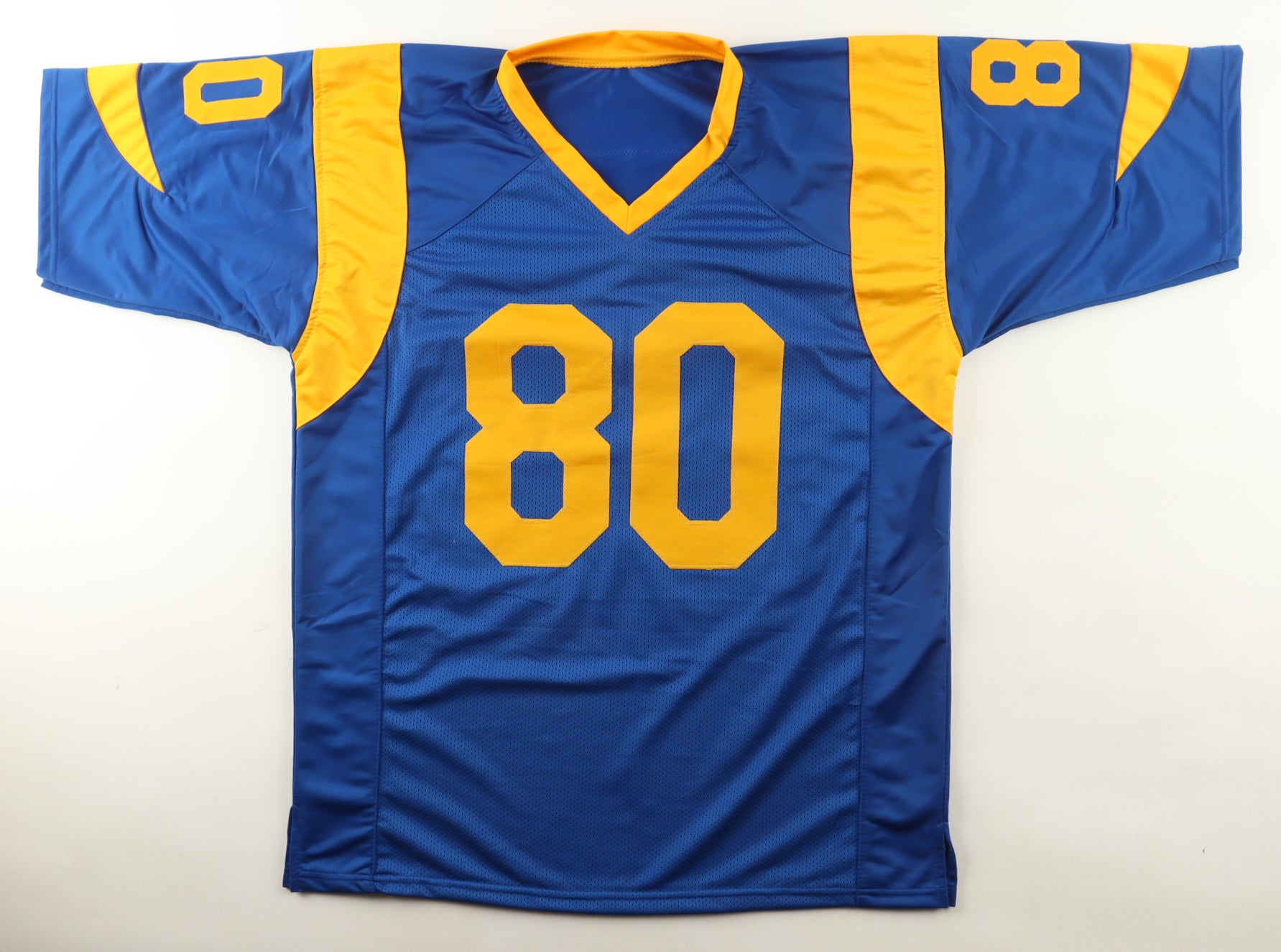 Isaac Bruce (HOF) Signed Rams Jersey
