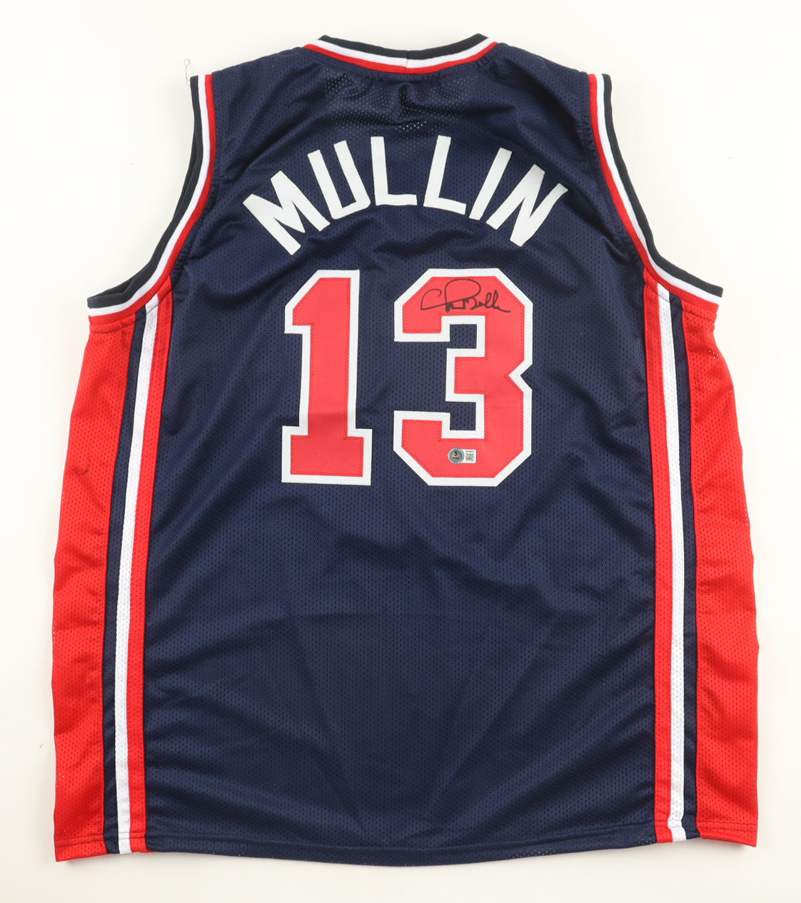 Chris Mullin (HOF) Signed USA Jersey