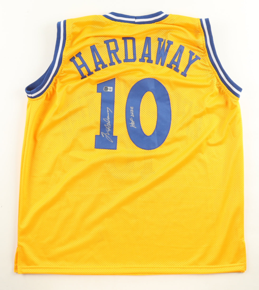 Tim Hardaway Signed Jersey Inscribed "HOF 2022" (Beckett)