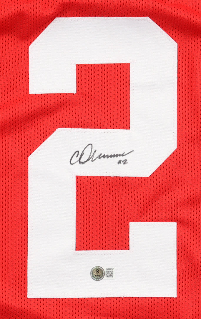 Chris Olave Signed Jersey (Beckett)