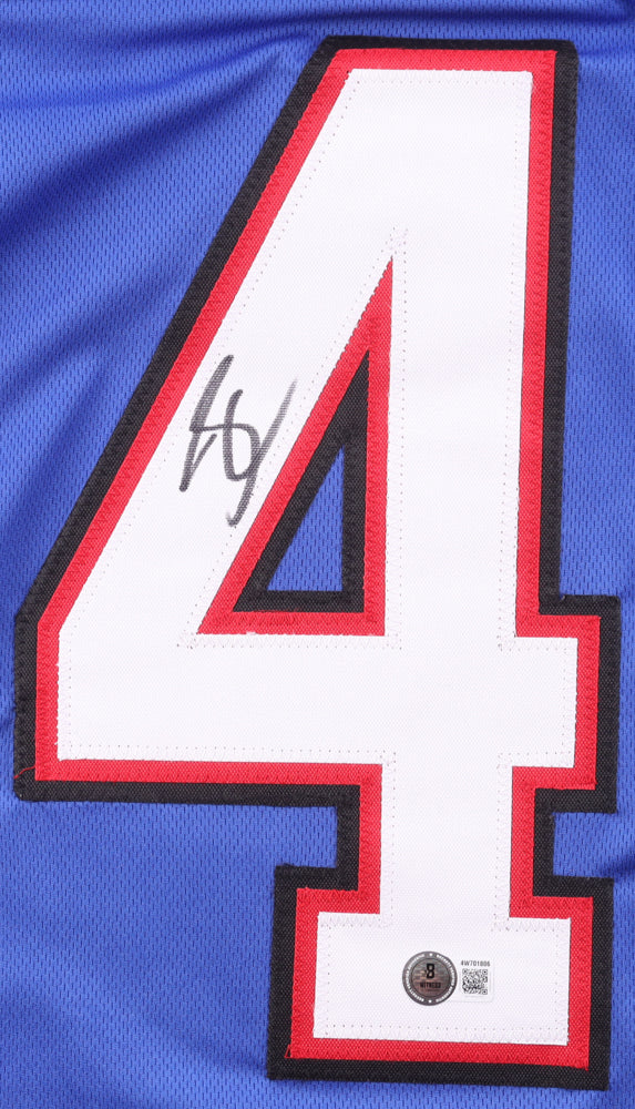 James Cook Signed Jersey