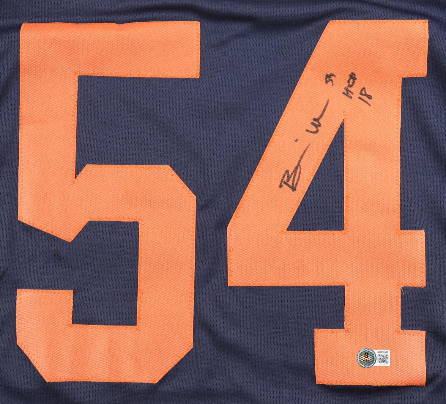 Brian Urlacher (HOF) Signed Jersey