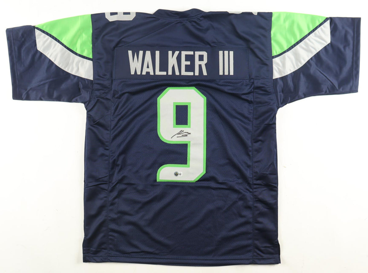 Kenneth Walker III Signed Jersey (Beckett)