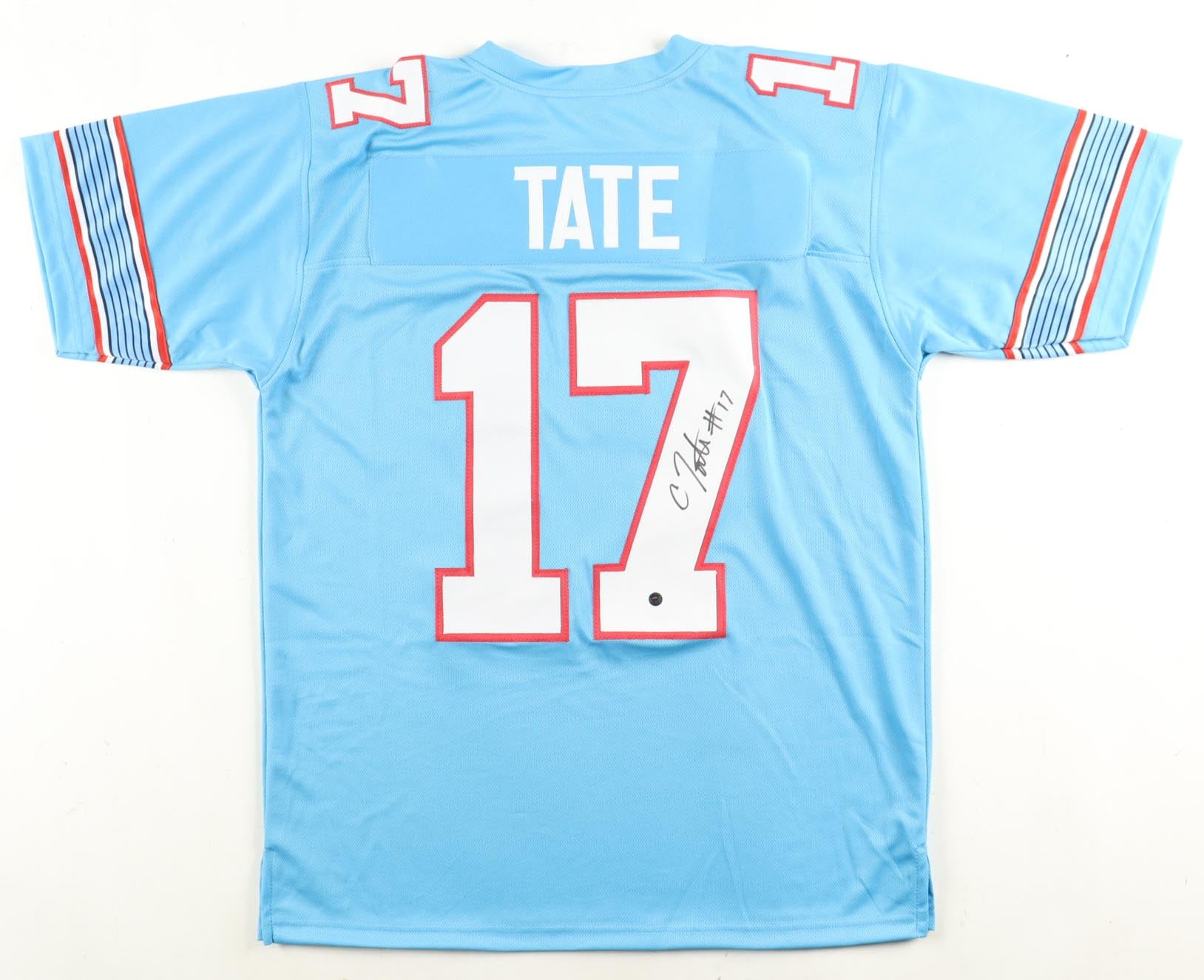 Carnell Tate Signed Jersey