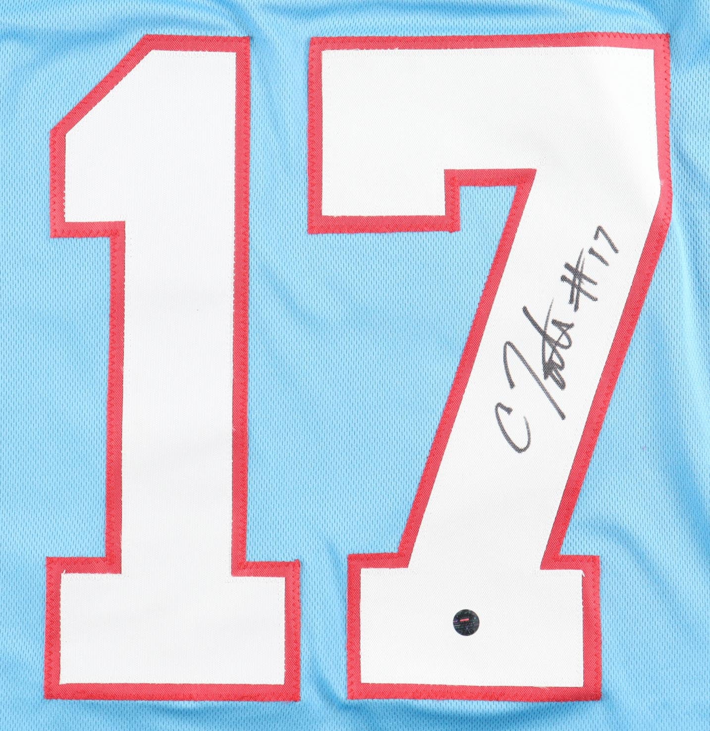Carnell Tate Signed Jersey