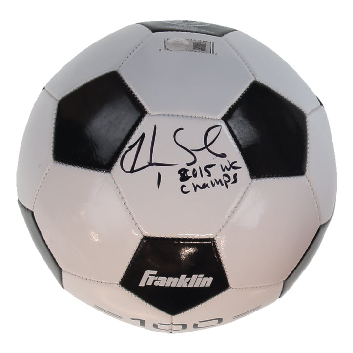 Hope Solo (Team USA) Signed Soccer Ball