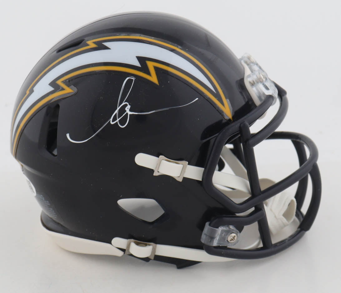 Anthony Miller Signed Chargers Throwback Speed Mini Helmet (JSA)