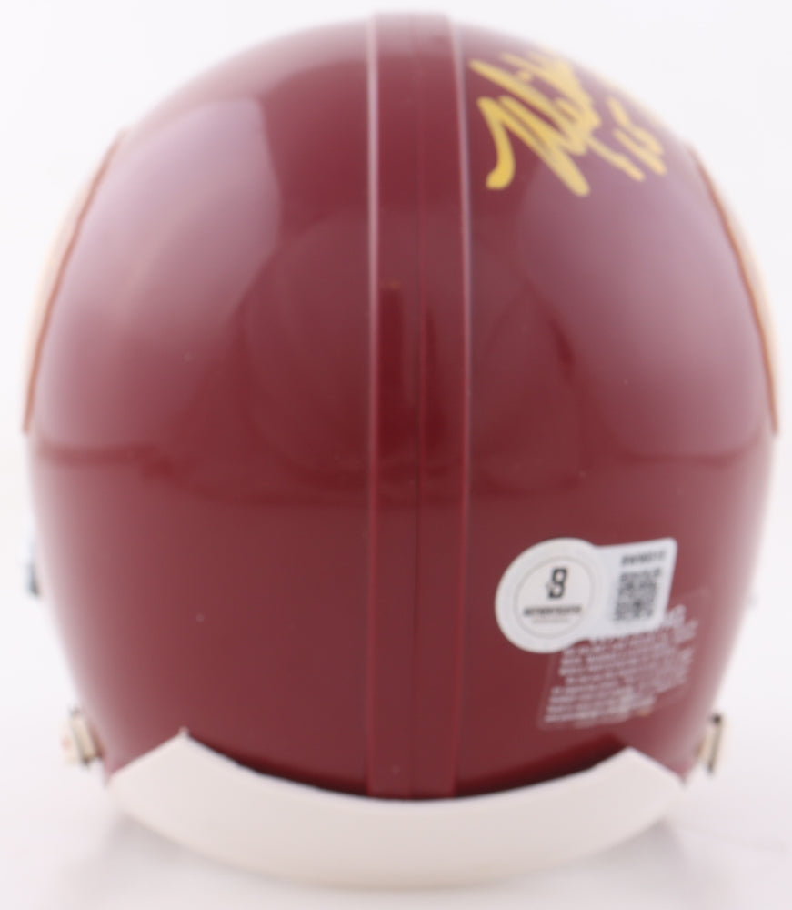 Mike Garrett Signed USC Trojans Mini Helmet Inscribed "65 Heisman" (Beckett)