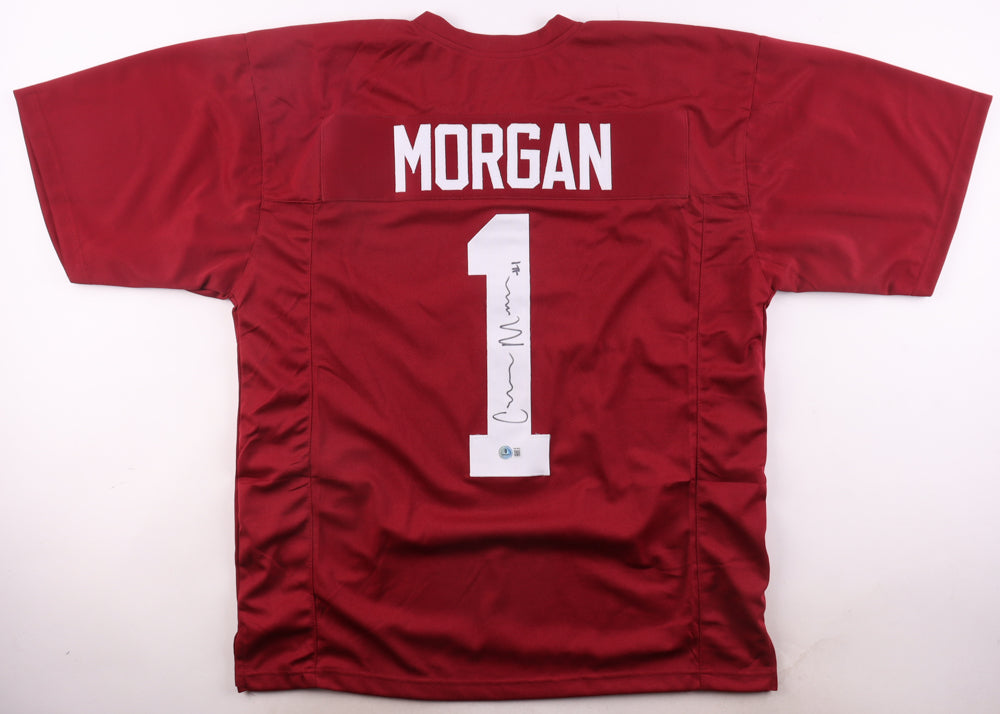 Cederian Morgan Signed Jersey (Beckett)