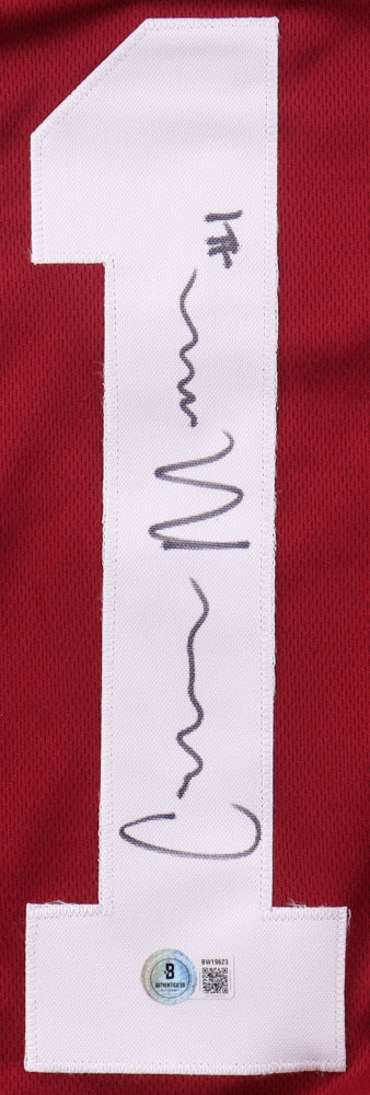 Cederian Morgan Signed Jersey (Beckett)