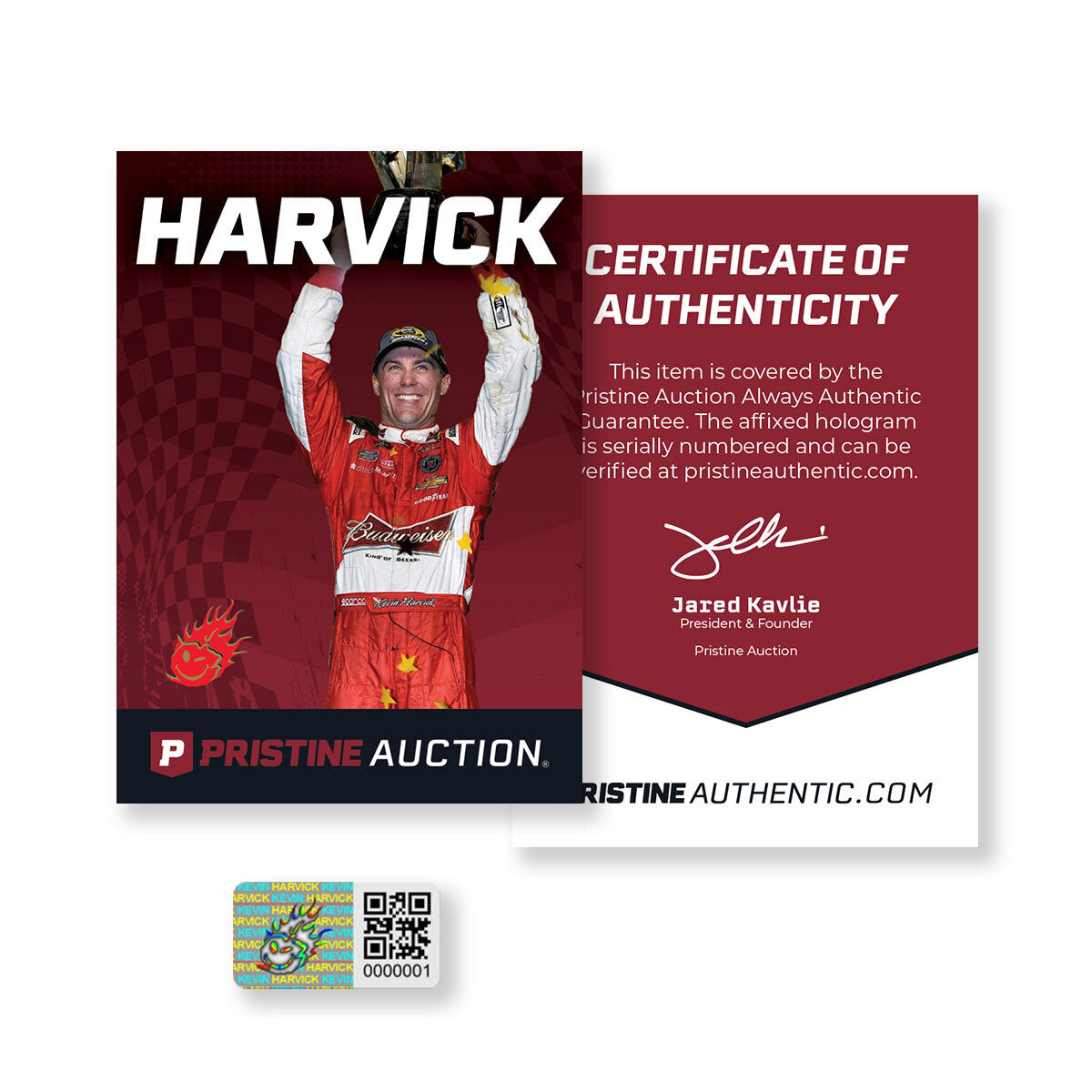 Kevin Harvick Signed NASCAR 4ever Full-Size Helmet (HARVICK)
