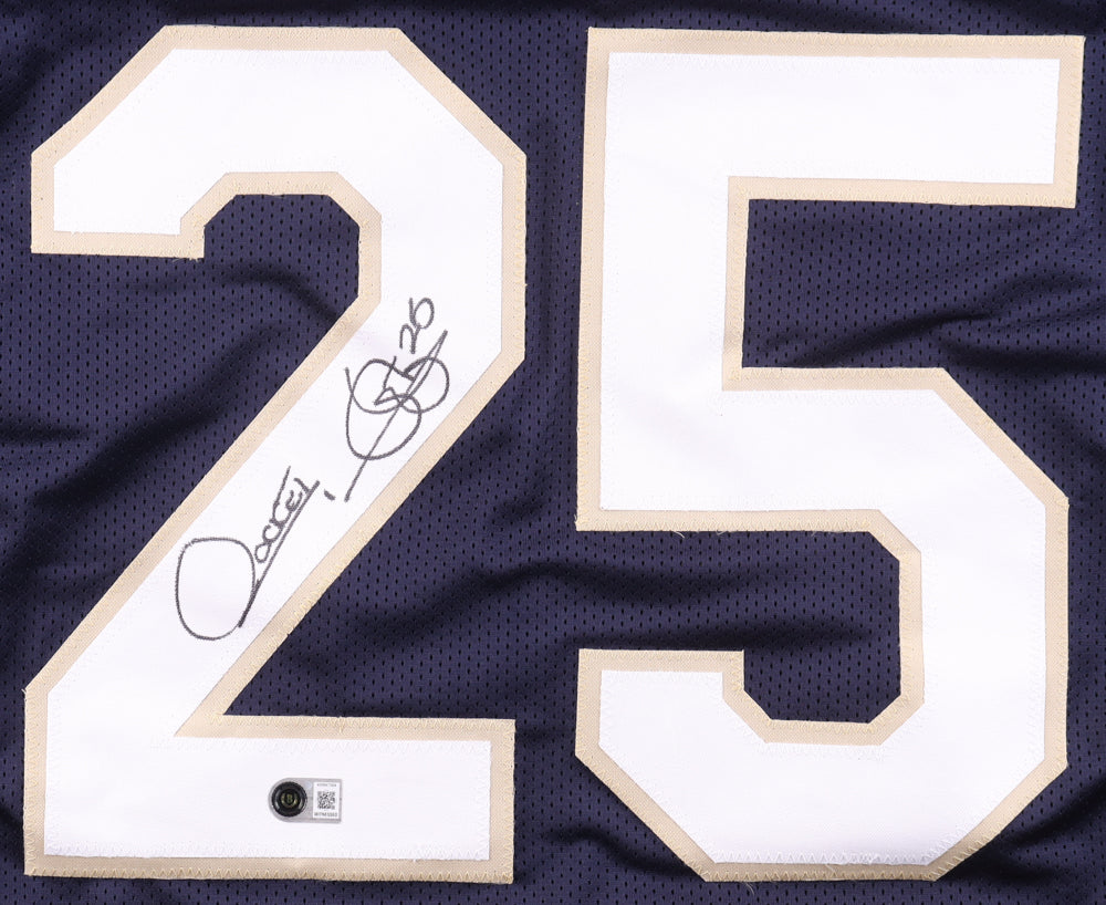 Raghib "Rocket" Ismail Signed Jersey (Beckett)
