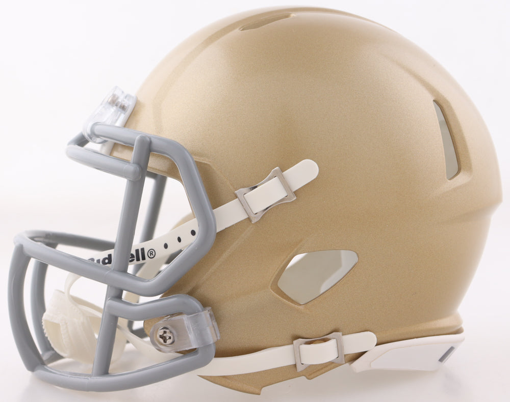 Allen Pinkett Signed Notre Dame Fighting Irish Speed Mini Helmet (Beckett)