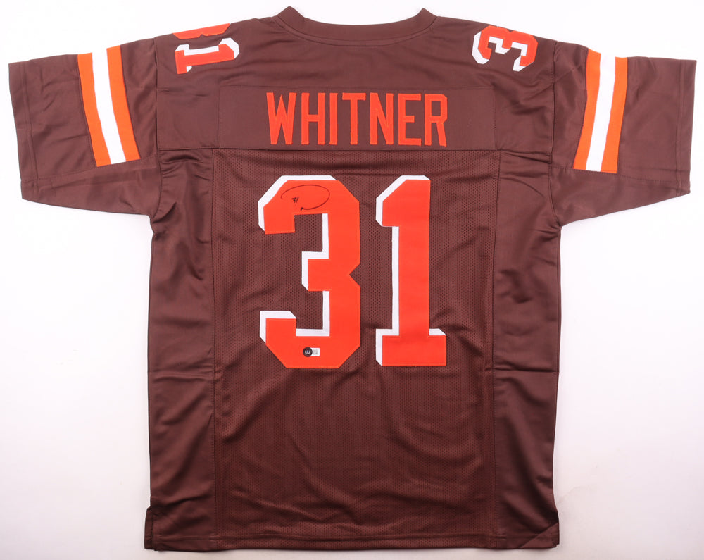 Donte Whitner Signed Jersey (Beckett)