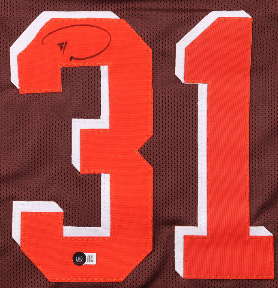 Donte Whitner Signed Jersey (Beckett)