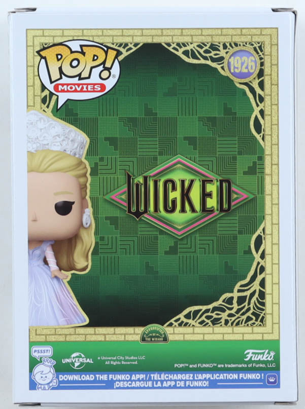 Ariana Grande Signed "Wicked" #1926 Glinda in Blue Gown Funko Pop! Vinyl Figure (AWM)