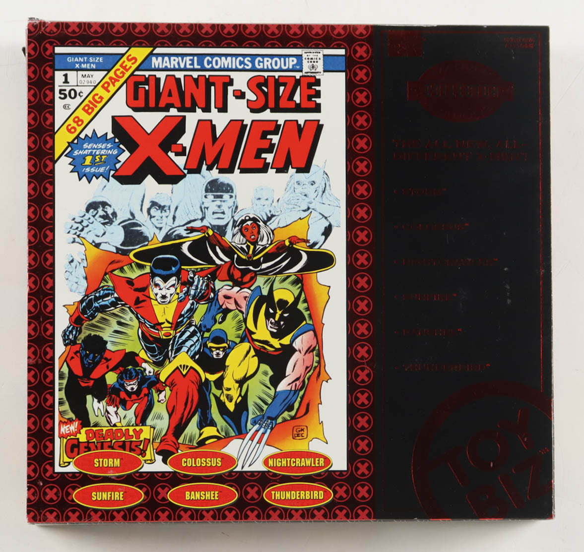1998 "Giant Size X-Men" Marvel Collector Editions Box Set of (6) Action Figures