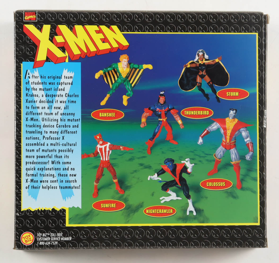 1998 "Giant Size X-Men" Marvel Collector Editions Box Set of (6) Action Figures