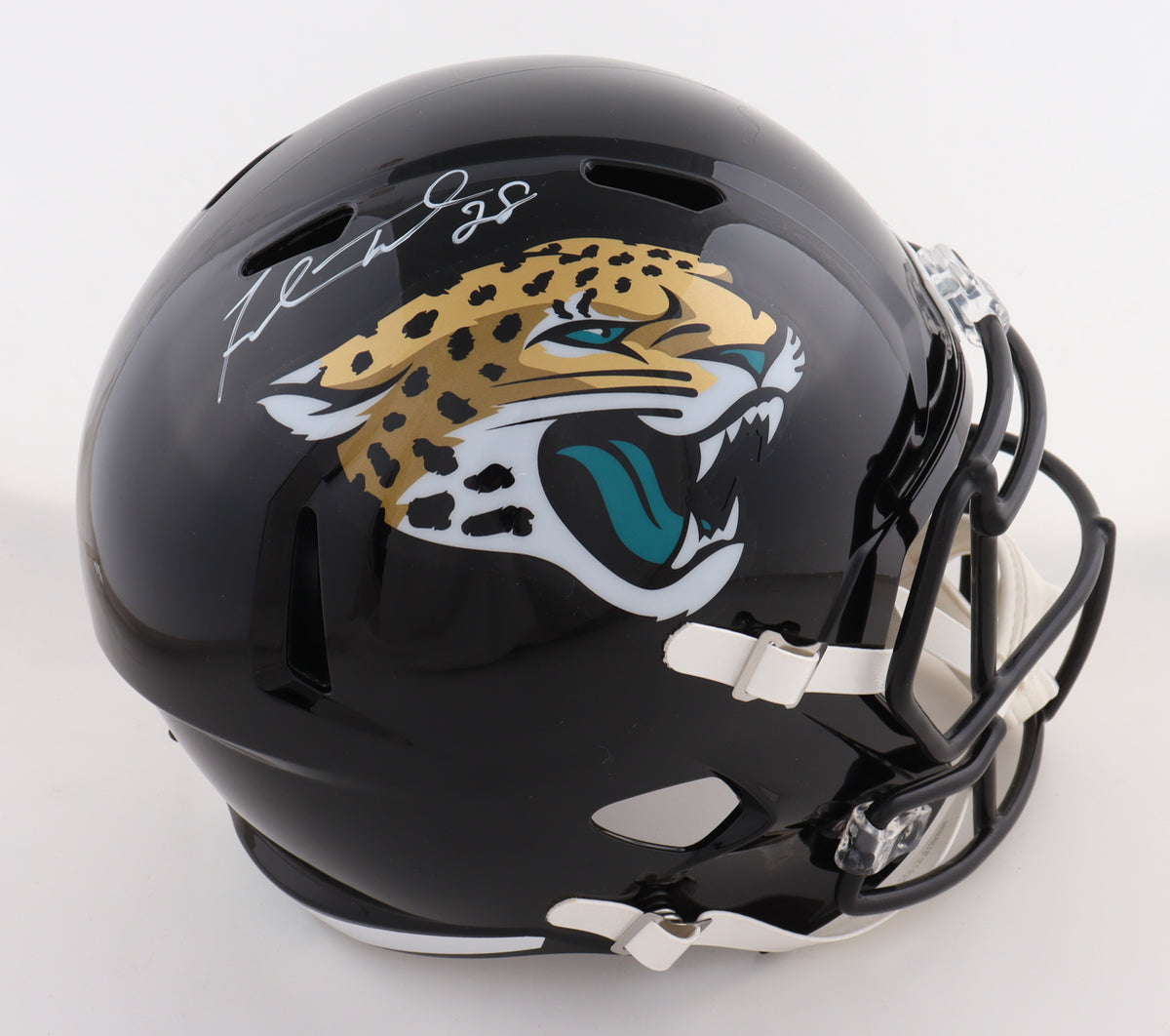 Fred Taylor Signed Jaguars Full-Size Speed Helmet (Beckett)