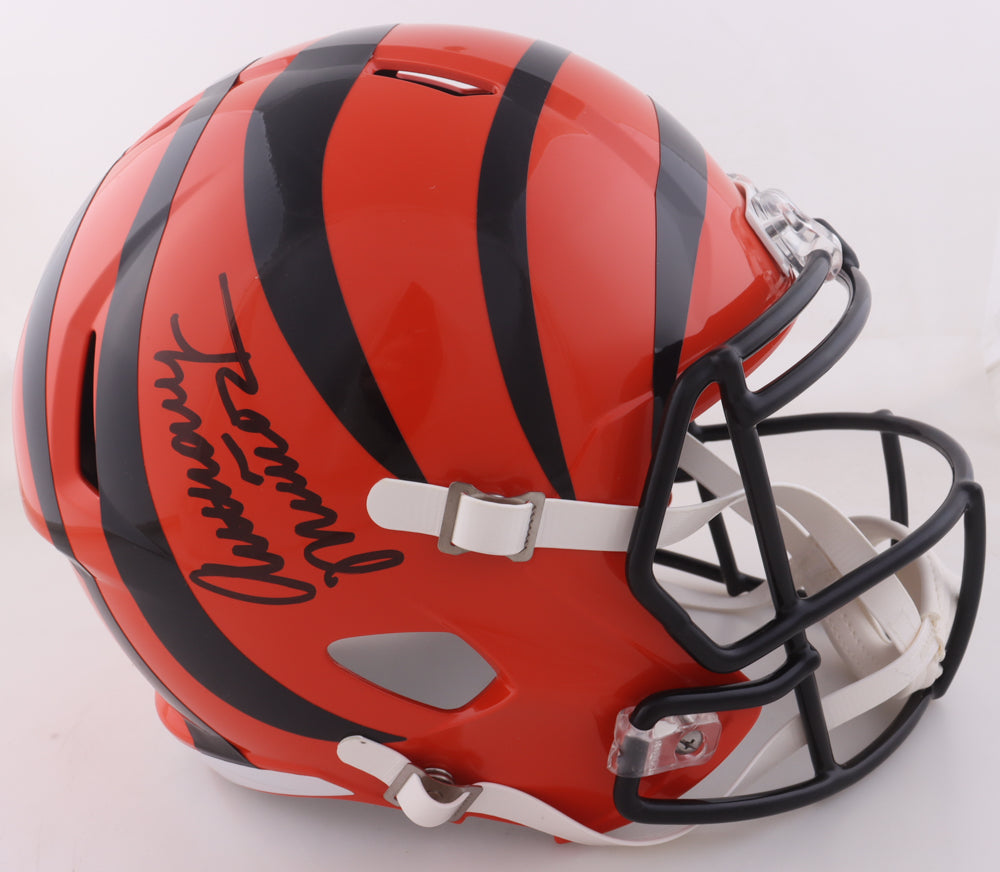 Anthony Munoz Signed Bengals Full-Size Speed Helmet (JSA)