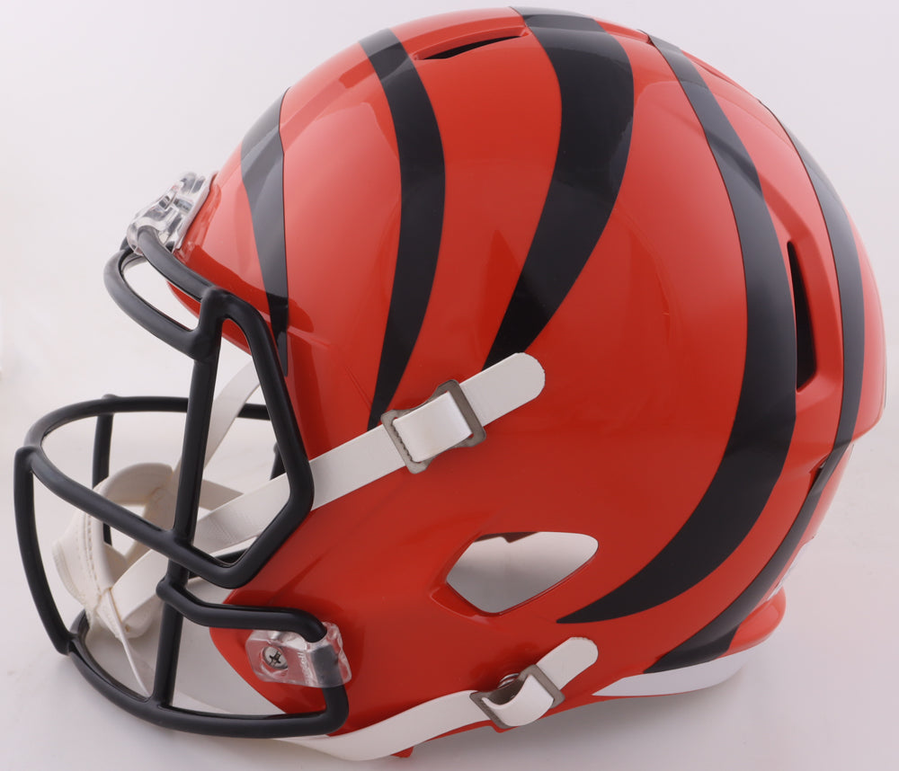 Anthony Munoz Signed Bengals Full-Size Speed Helmet (JSA)