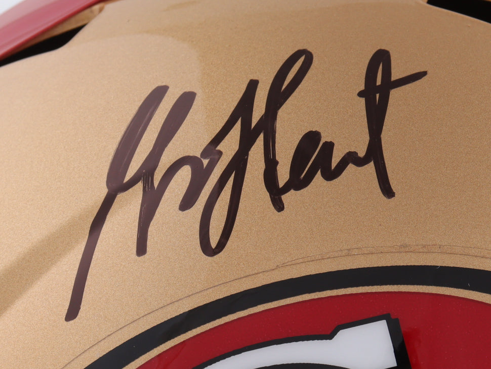 Garrison Hearst Signed 49ers Full-Size Speed Helmet (Beckett)
