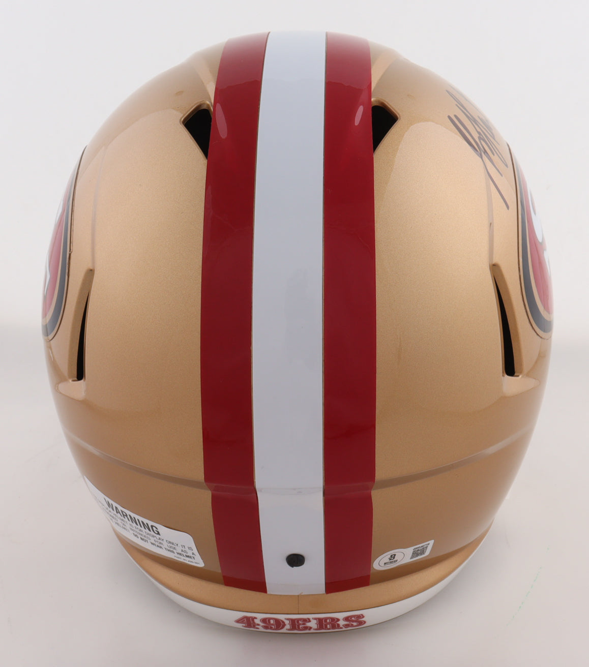 Garrison Hearst Signed 49ers Full-Size Speed Helmet (Beckett)