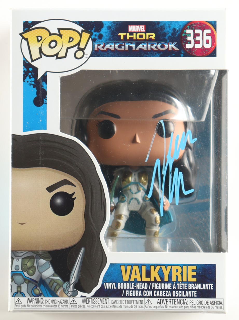 Tessa Thompson Signed "Thor: Ragnarok" #336 Valkyrie Funko Pop! Vinyl Figure (Beckett)