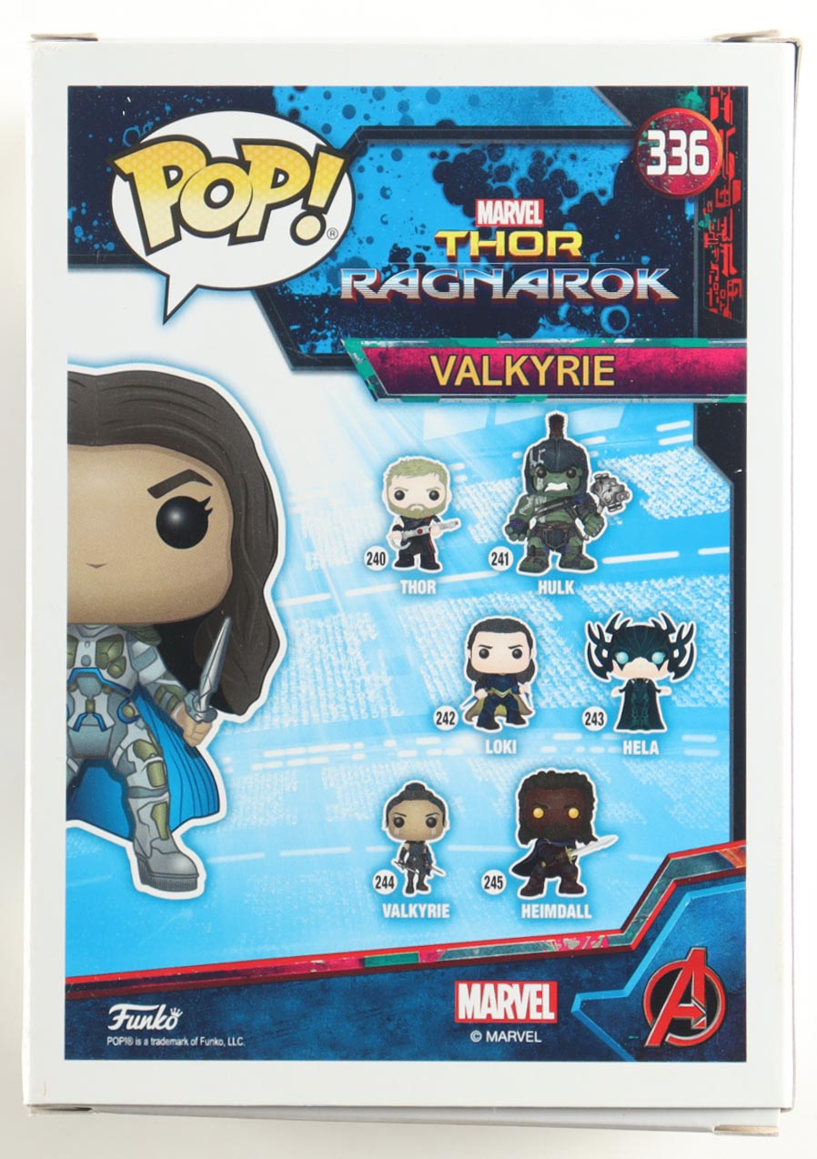 Tessa Thompson Signed "Thor: Ragnarok" #336 Valkyrie Funko Pop! Vinyl Figure (Beckett)