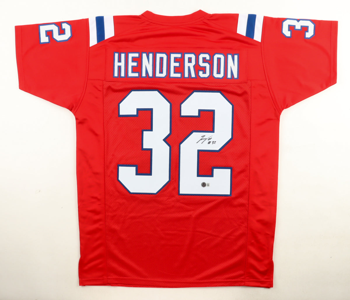 TreVeyon Henderson Signed Jersey (Beckett)