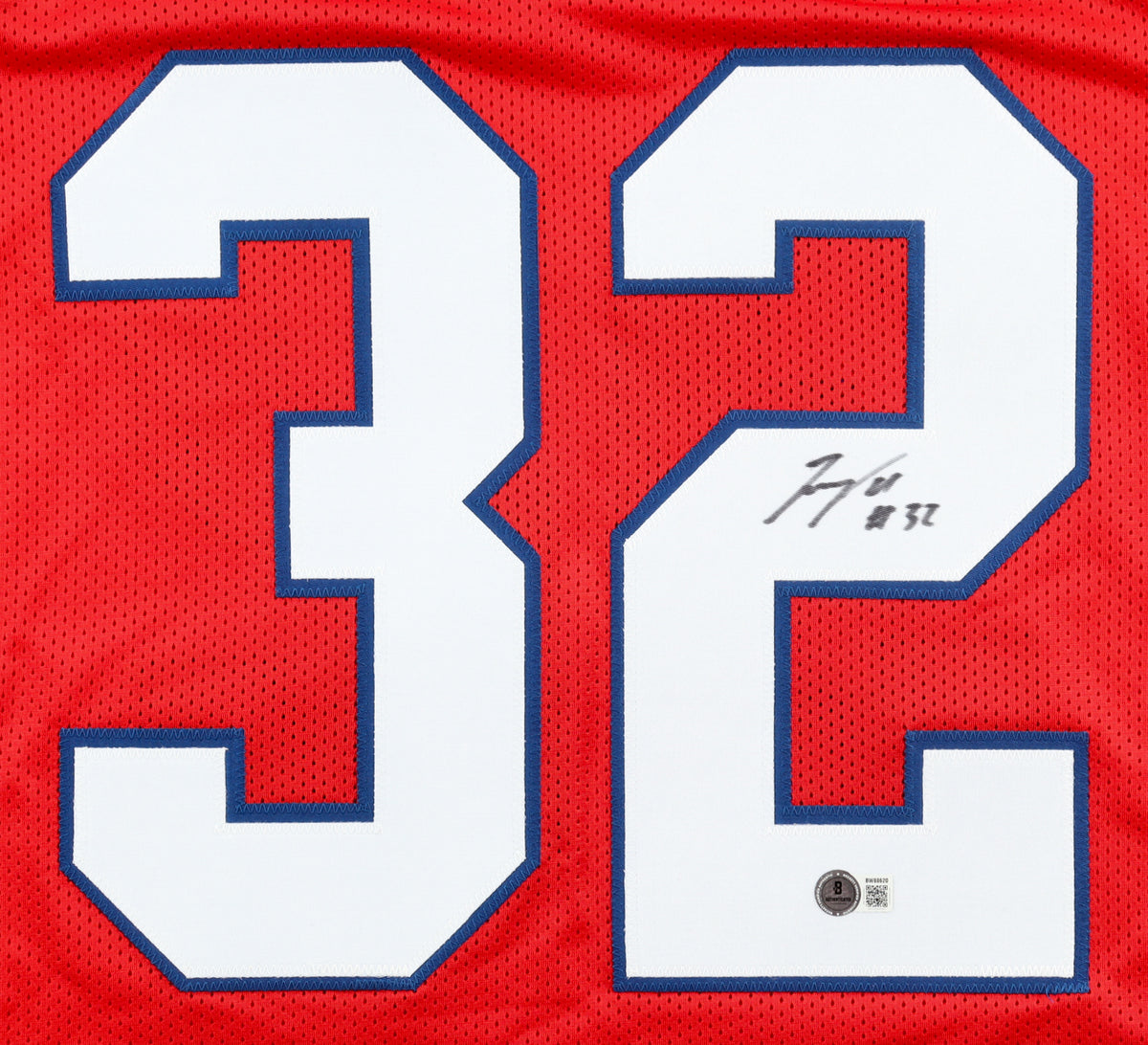 TreVeyon Henderson Signed Jersey (Beckett)