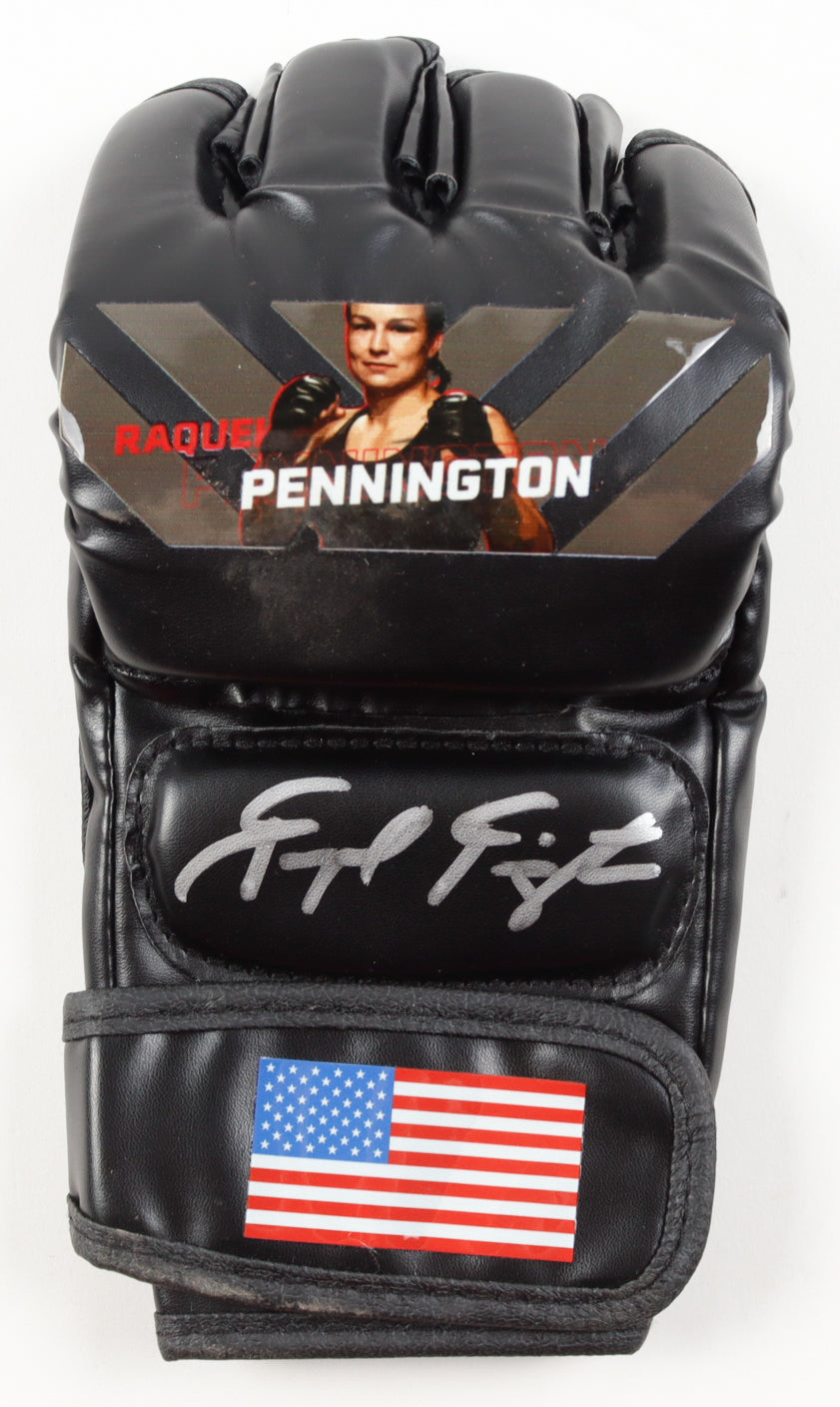 Raquel Pennington Signed Custom USA MMA Fight Glove (PA)