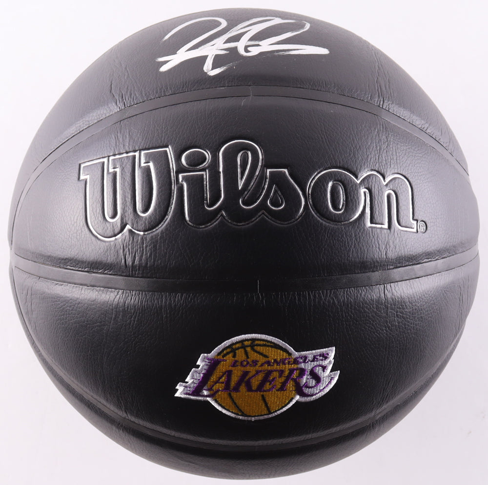 Dennis Rodman Signed Lakers Logo NBA Basketball (Beckett)
