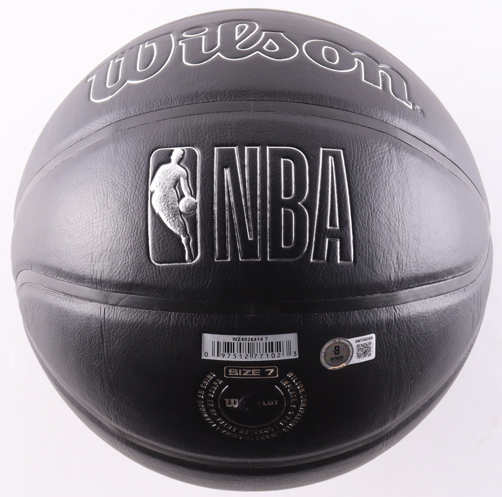 Dennis Rodman Signed Lakers Logo NBA Basketball (Beckett)