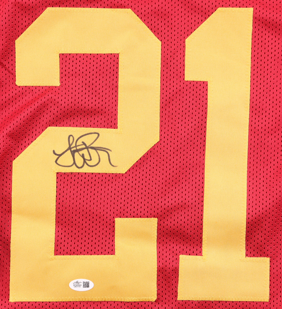 LenDale White Signed Trojans Jersey