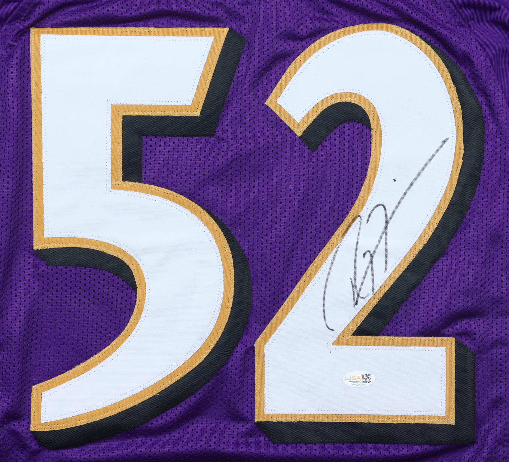 Ray Lewis Signed Jersey (JSA)