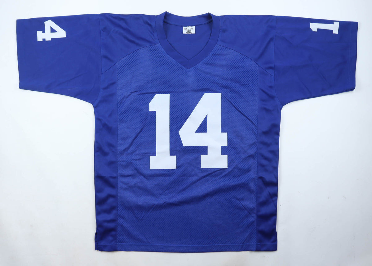 Y. A. Tittle Signed Jersey Inscribed "HOF '71" (JSA)