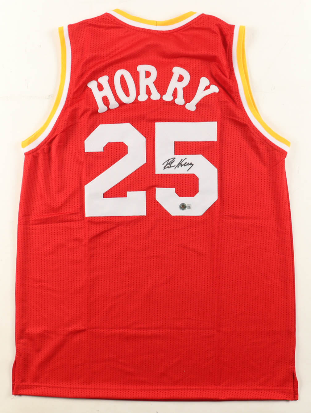 Robert Horry Signed Jersey (Beckett)