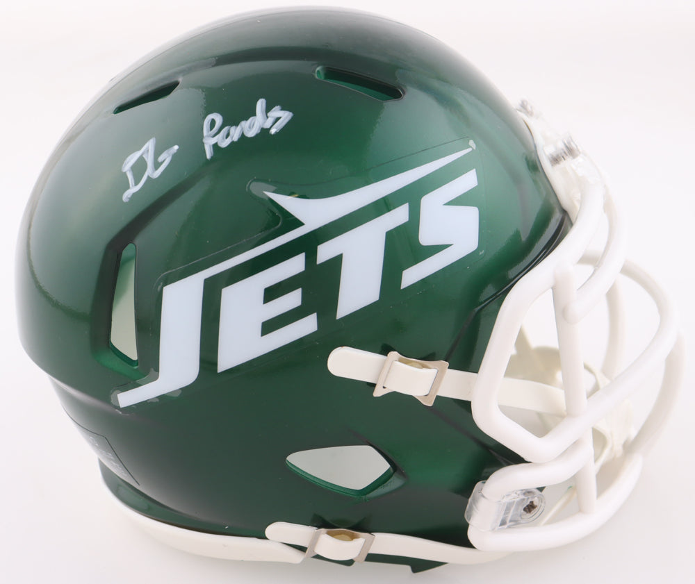D'Angelo Ponds Signed Jets Speed Mini Helmet (Schwartz)