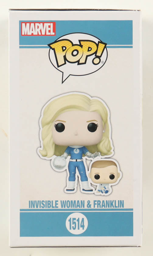 Vanessa Kirby Signed "The Fantastic Four: First Steps" #1514 Invisible Woman & Franklin Bobble-Head Funko Pop! Vinyl Figure (ACOA)