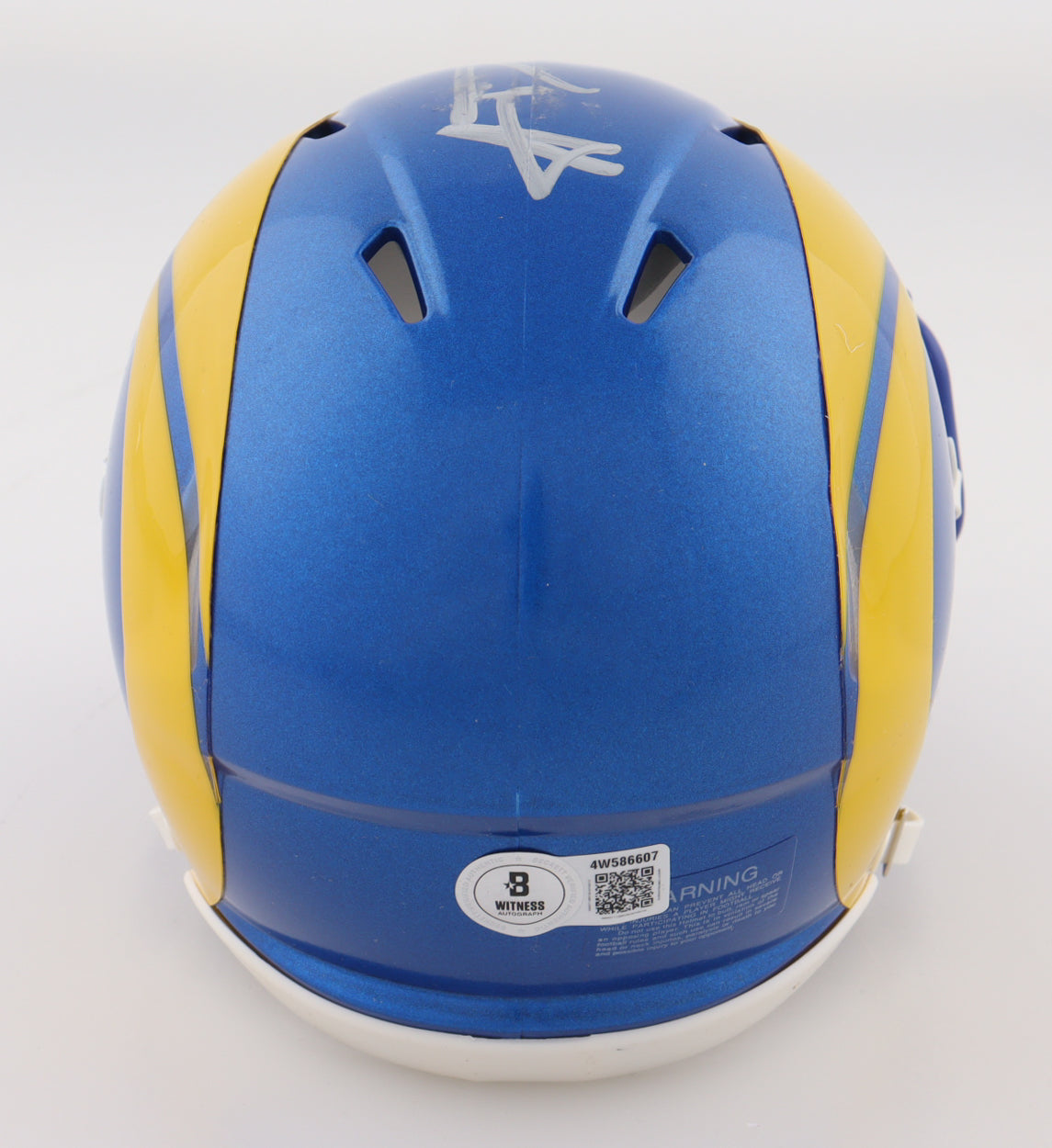 Aaron Donald Signed Rams Speed Mini Helmet (Beckett)