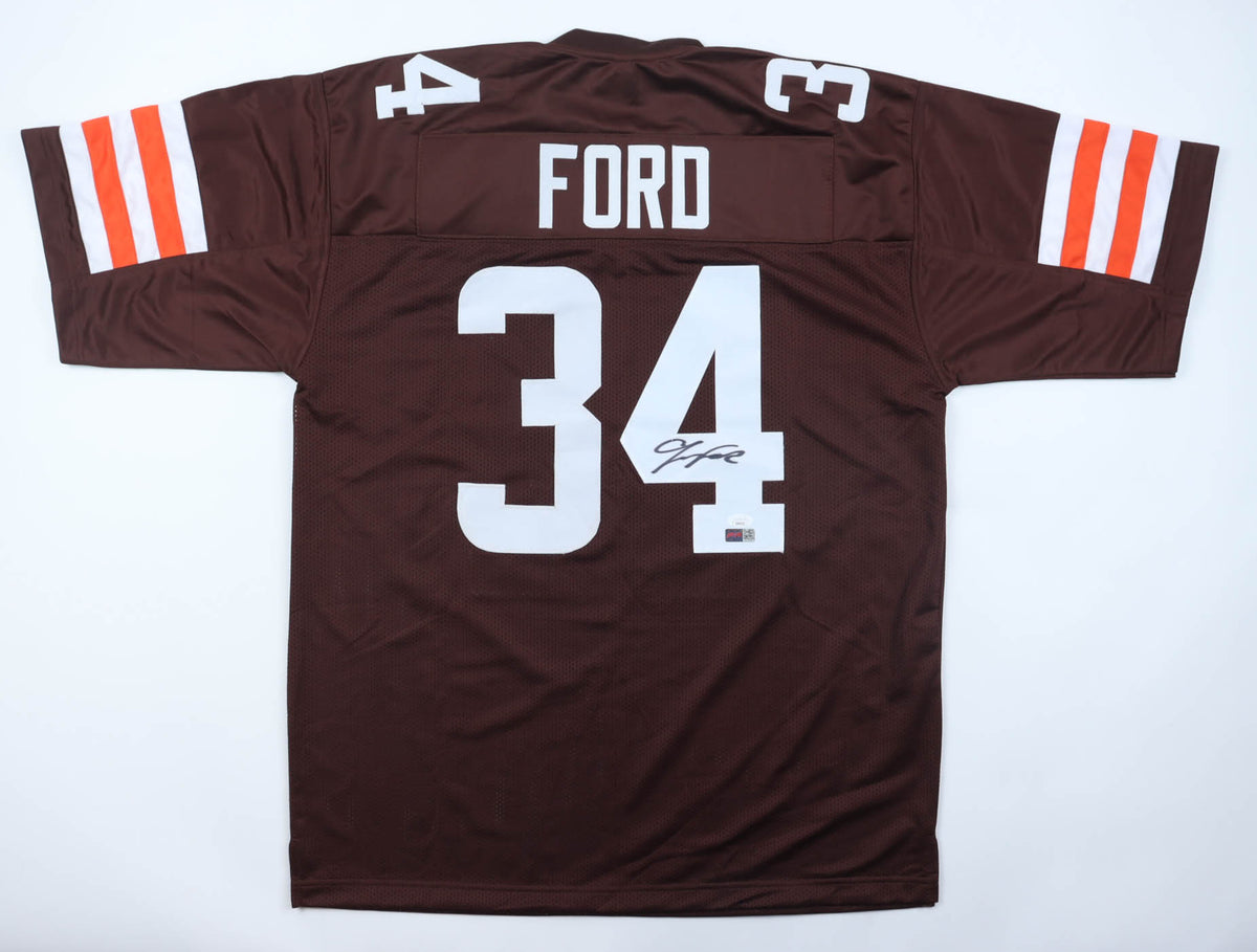 Jerome Ford Signed Jersey (JSA)
