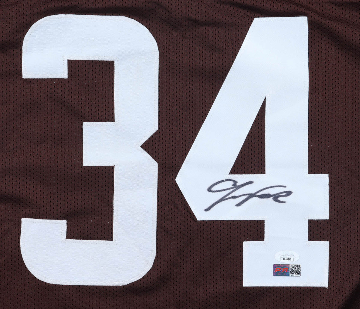Jerome Ford Signed Jersey (JSA)