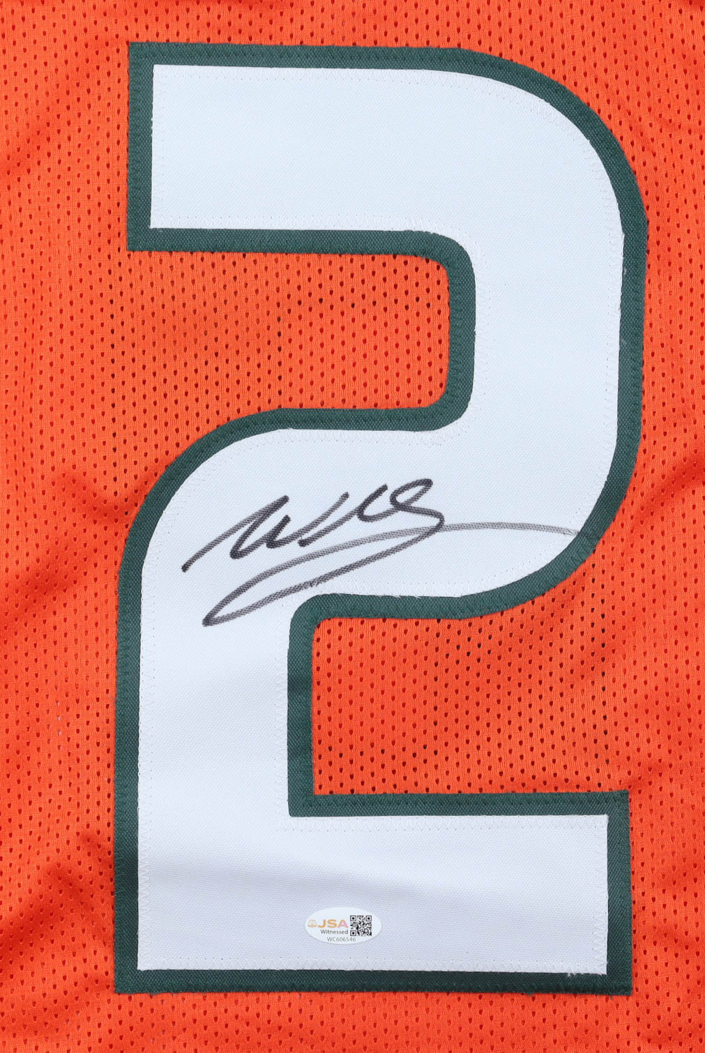 Willis McGahee Signed Jersey (JSA)