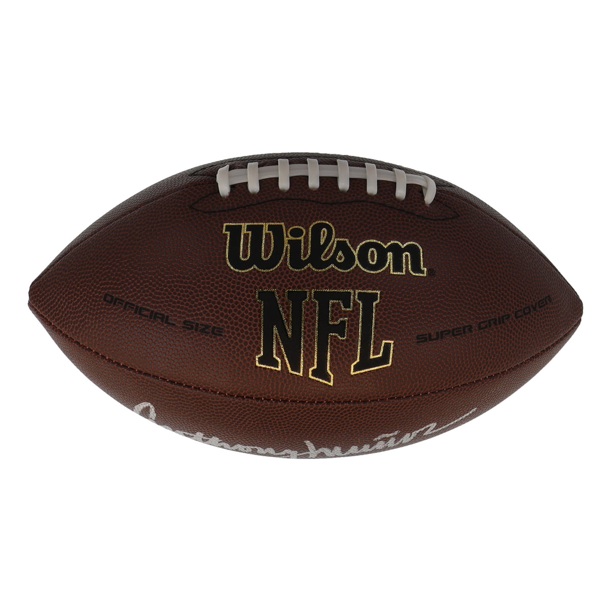 Anthony Munoz Signed NFL Football (Schwartz)