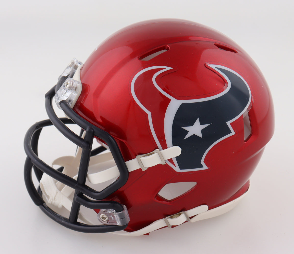 Nico Collins & Kayshon Boutte Signed Texans Speed Mini Helmet (Beckett)