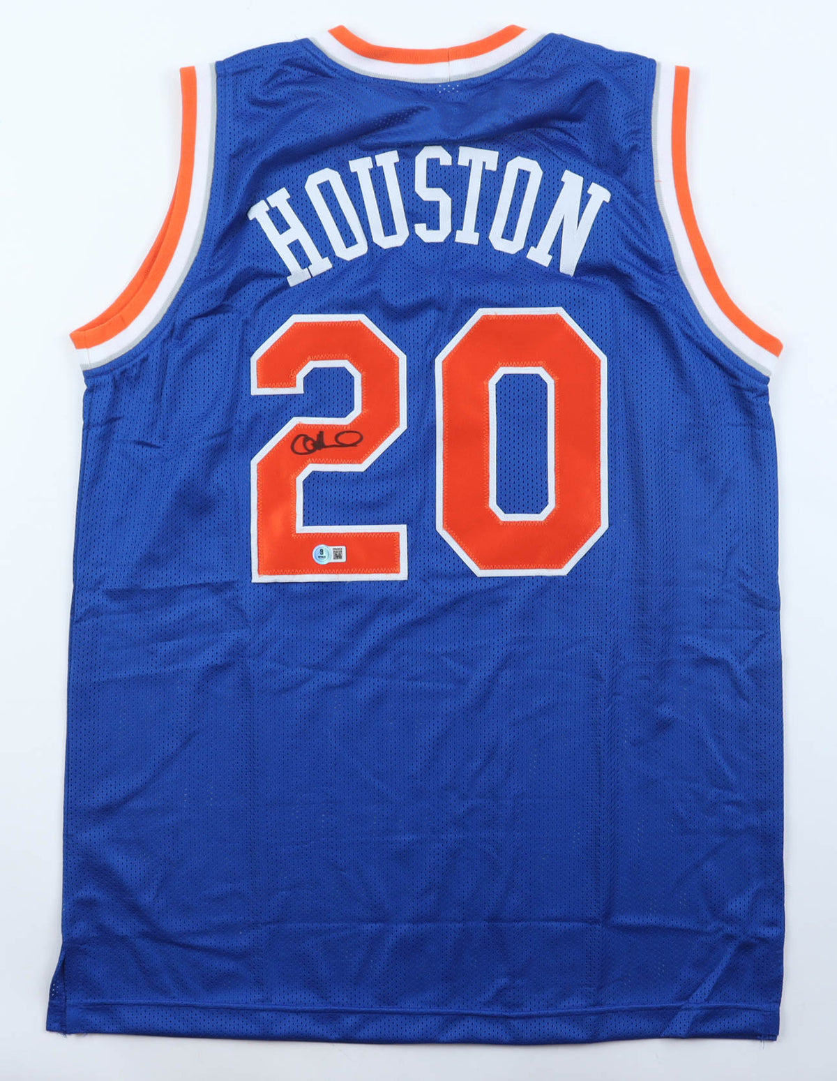 Allan Houston Signed Jersey (Beckett)