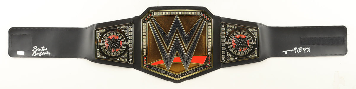 Brutus Beefcake and KoKo B. Ware Signed WWE Heavyweight Championship Belt (PBA)