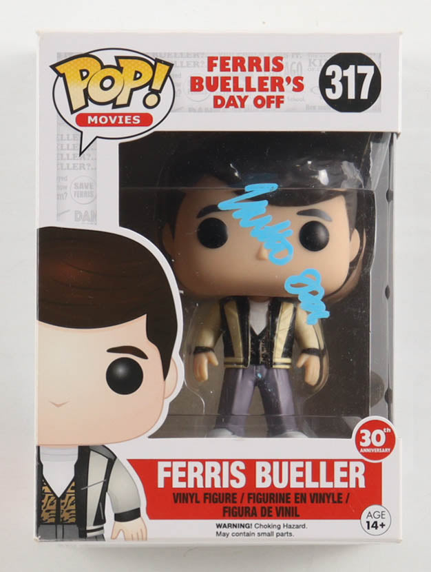 Matthew Broderick Signed "Ferris Bueller's Day Off" #317 Funko Pop! Vinyl Figure (ACOA)